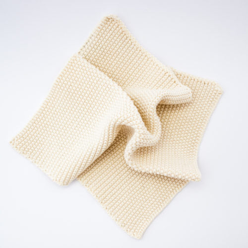 Cotton Knitted Face Cloth